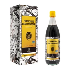 Soeos Chinkiang Vinegar, 18.6 Fl Oz (550Ml), Chinese Black , Traditional , Organ