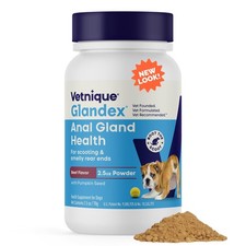 Glandex Dog Fiber Supplement Powder Anal Gland Health with Pumpkin, Digestive...