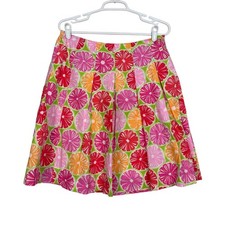 Lilly Pulitzer Floral Wrap Skirt A Line 2 Pink Floral Skirt Resortwear Travel