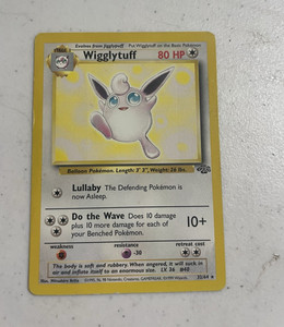 Pokemon Wigglytuff Card | eBay