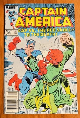 Captain America #300  Death of Red Skull 1983 VF Newsstand