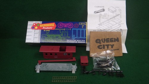 Nuevo en caja Roundhouse escala HO Caboose Santa Fe #3486 sin construir | Zustand: New