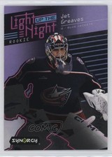 2023 Upper Deck Synergy Light Up The Night Rookies /999 Jet Greaves #LN-GR 5ot