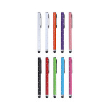 10Pcs Durable Metal Capacitive Pens for Tablet and Phone Screen Touch Stylus Set