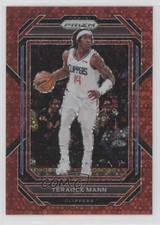 2022-23 Panini Prizm Fast Break Red Prizm 42/100 Terance Mann #137 09wc