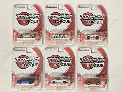 Greenlight Tokyo Torque Series 1 Complete Set Of 6! First Release!! GTR R34 240Z