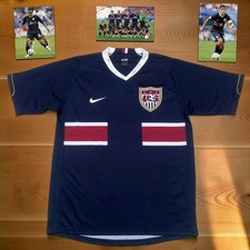 RARE VTG Nike USA USMNT 2006 World Cup Multi-Signed Soccer Jersey Size M