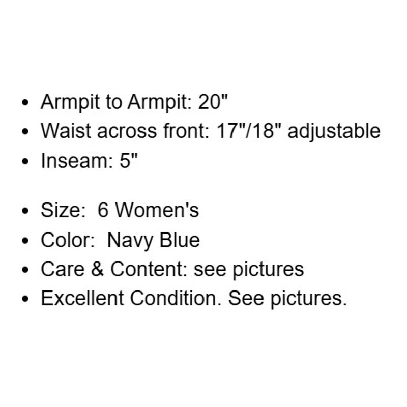 Pantalones cortos Vince Mameluco Mujer 6 Azul Mezcla de Lino Elastizados Botones Bolsillos Puños Foto 4 de 4