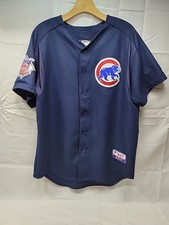 Authentic Collection Majestic MLB Chicago CUBS Jersey Made In USA Men's Size L