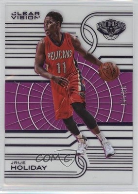 2015-16 Panini Clear Vision Purple 5/25 Jrue Holiday #81 0f8