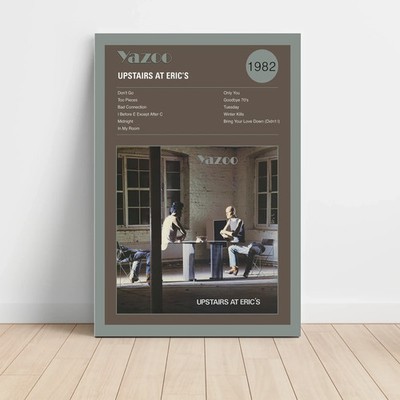 Yazoo   Upstairs At Eric's Fine Art Album Poster