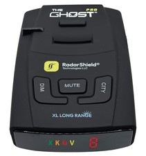 RadarShield Ghost Pro Radar and Laser Detector for Cars, Long Range Alerts X K K