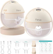 Hands Free Breast Pump P16, Wearable Breast Pump Electirc Portable with 4 Modes 