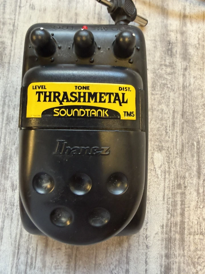 Pedale Guitare Ibanez Soundtank Thrashm Métal - Photo 3/4