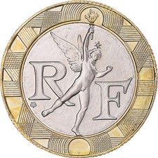 [#1046304] Coin, France, Génie, 10 Francs, 1993, Frappe médaille, MS