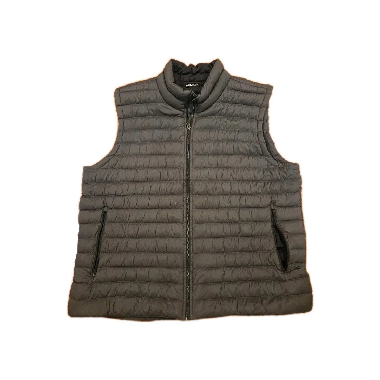 The North Face 700 Fill Down Vest Mens XXL Black Goose Down Puffer W/ Stowpocket
