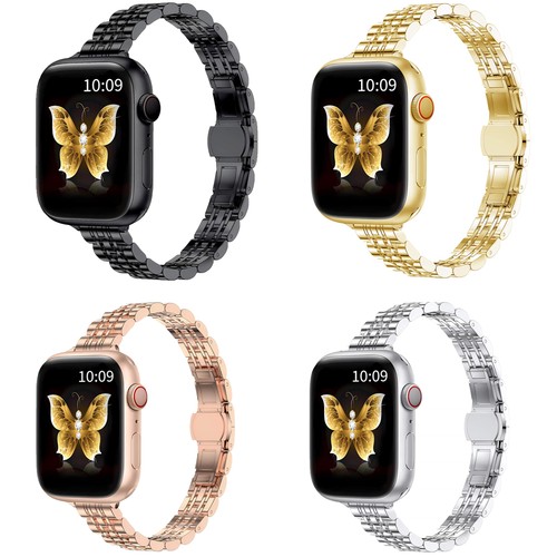 Mode Damen Bling Armband Uhrenarmband Strap für Apple Watch s9/Ultra2 - Bild 3 von 20