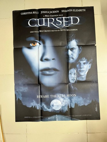 Cursed * Orig 2005 Pakistani Poster * Christina Ricci * Jesse Eisenberg *