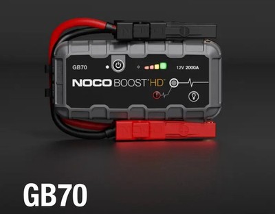 NOCO Boost HD GB70 2000A UltraSafe 12V Car Battery Jump Starter