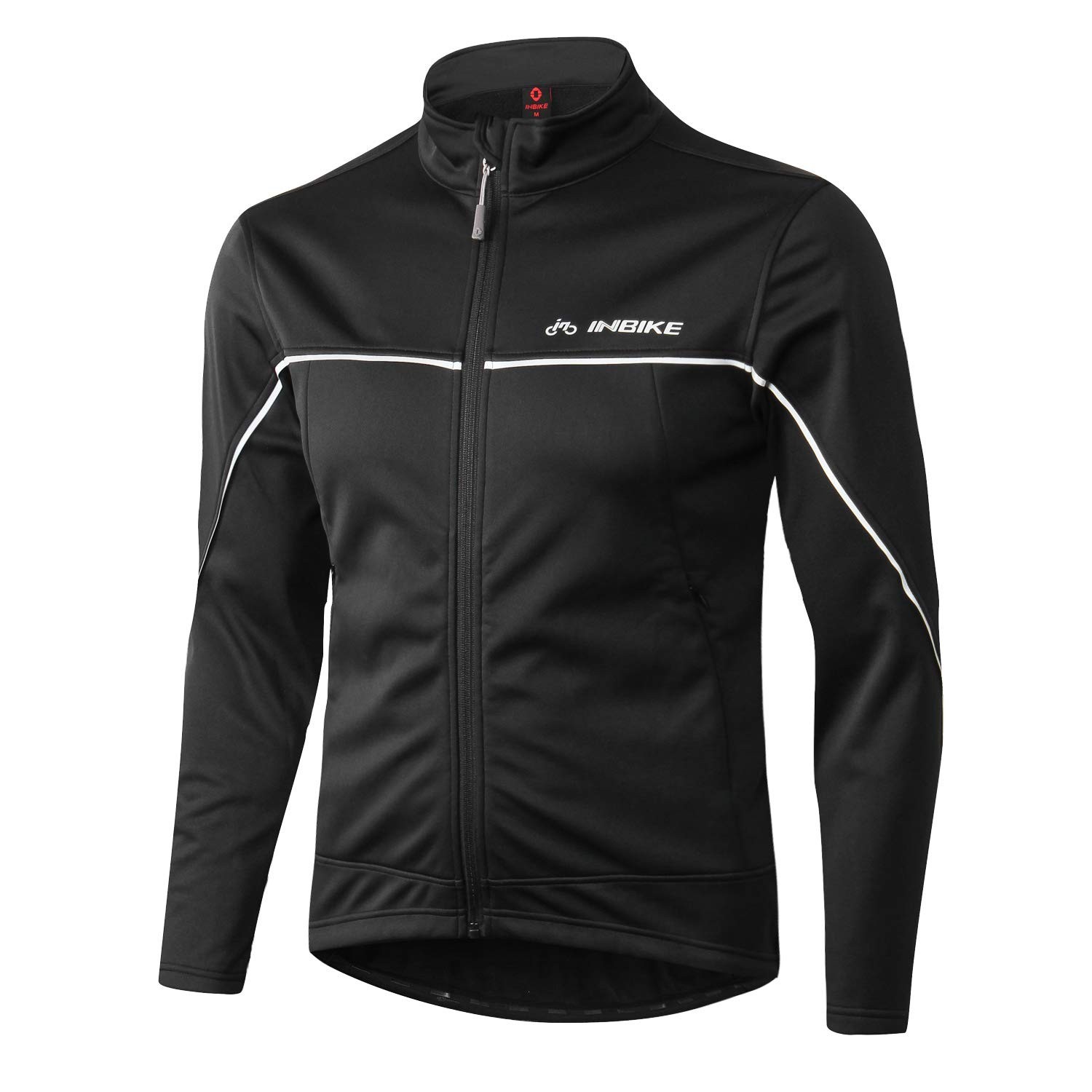 INBIKE Men's Cycling Jacket, Winter Fleece Thermal Windproof