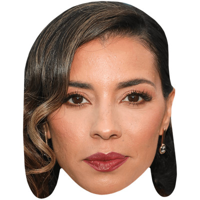 Christina Vidal (Lippenstift) Großer Kopf. Größer als das Leben Maske.
