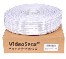 RG59 /U Siamese CCTV Combo Coaxial Cable 300ft,20AWG 18/2 18AWG Video Power S...