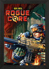 Deep Rock Galactic Rogue Core Game 2 Framed Wall Art Poster Canvas Print Picture