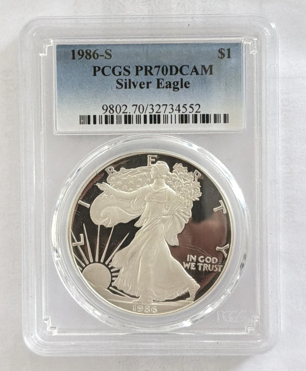 1986 American Silver Eagle Proof Bullion Coins for sale | eBay