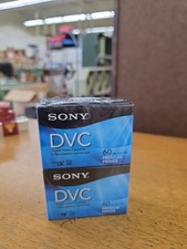  4 Sealed New Sony DVC DVM60PRR 60 Minute Mini Digital Video Cassettes