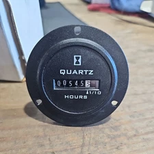 T55A2APG ENM Hour Meter, Front Panel Mounting, Analog, 120 V AC – 120, QUARTZ