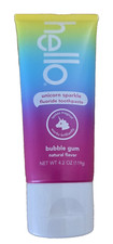 Hello Kids Unicorn Sparkle Fluoride Toothpaste Natural Bubble Gum Flavor Sealed