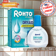 1 X Nowe ROHTO DRY AID ZAAWANSOWANA ULGA W SUCHYCH OCZACH KROPLE DO OCZU 13ML DARMOWA WYSYŁKA