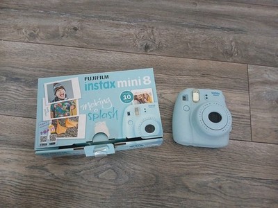 Fujifilm Instax Mini 8 Ice Blue Sofortbildkamera Polaroid 