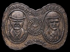 IC29117 VINTAGE 1970s BUTCH CASSIDY THE SUNDANCE KID BUCKLE
