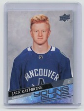 2020-21 Upper Deck #717 Jack Rathbone Vancouver Canucks Young Guns