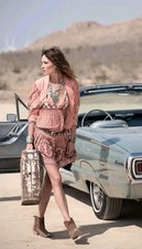 SPELL & THE GYPSY COLLECTIVE Sunset Road Mini Play Dress Size S SP15