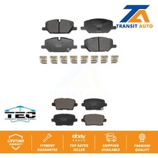 Front Rear Ceramic Brake Pads Kit For Buick Envision Cadillac XT4 KTC-100826