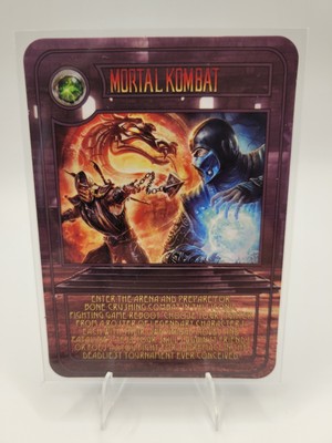 RARE Unjust Nostalgia Volume 3 Trading Card Mortal Kombat - Sub Zero/Scorpion