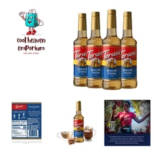 Syrup, English Toffee, 25.4 Ounces Pack of 4