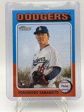 2024 Topps Heritage High Number Yoshinobu Yamamoto (RC)