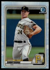 2020 Bowman Draft #BD-101 Aaron Shortridge Chrome Refractor