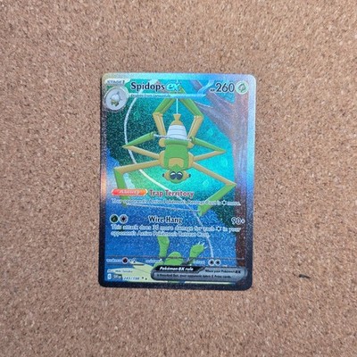 Spidops ex 243/198 - Special Illustration Rare - Scarlet Violet Base Holo *B3