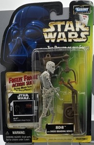Kenner Star Wars Power of the Force 8D8 Figure w/ Droid Branding Device 1998