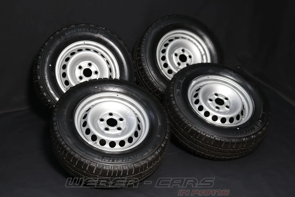 2N0601027J OEM VW Crafter SZ 16 Zoll Alu Felgen MICHELIN M+S Reifen 235 65 R16 - Bild 2 von 4