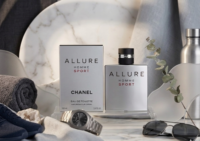 Chanel Allure Homme Sport Eau De Toilette 3.4 oz 100 ml Men's