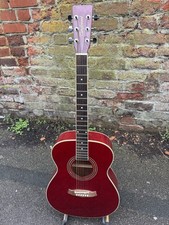 TANGLEWOOD DISCOVERY ACOUSTIC GUITAR. Excellent! Dark Red Finish.