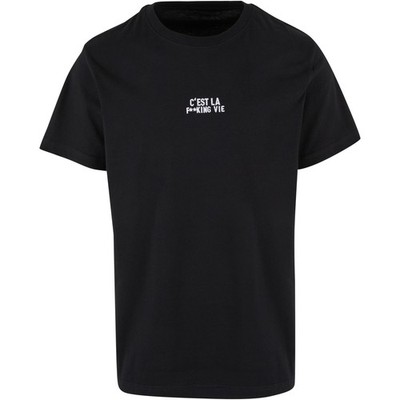 Mister Tee C'est La F**king Vie EMB Tee Herren T-Shirt Baumwolle Jersey Vulgär