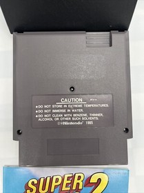 Super Mario Bros. 2 NES Nintendo Entertainment System Case Plus Mint Manual