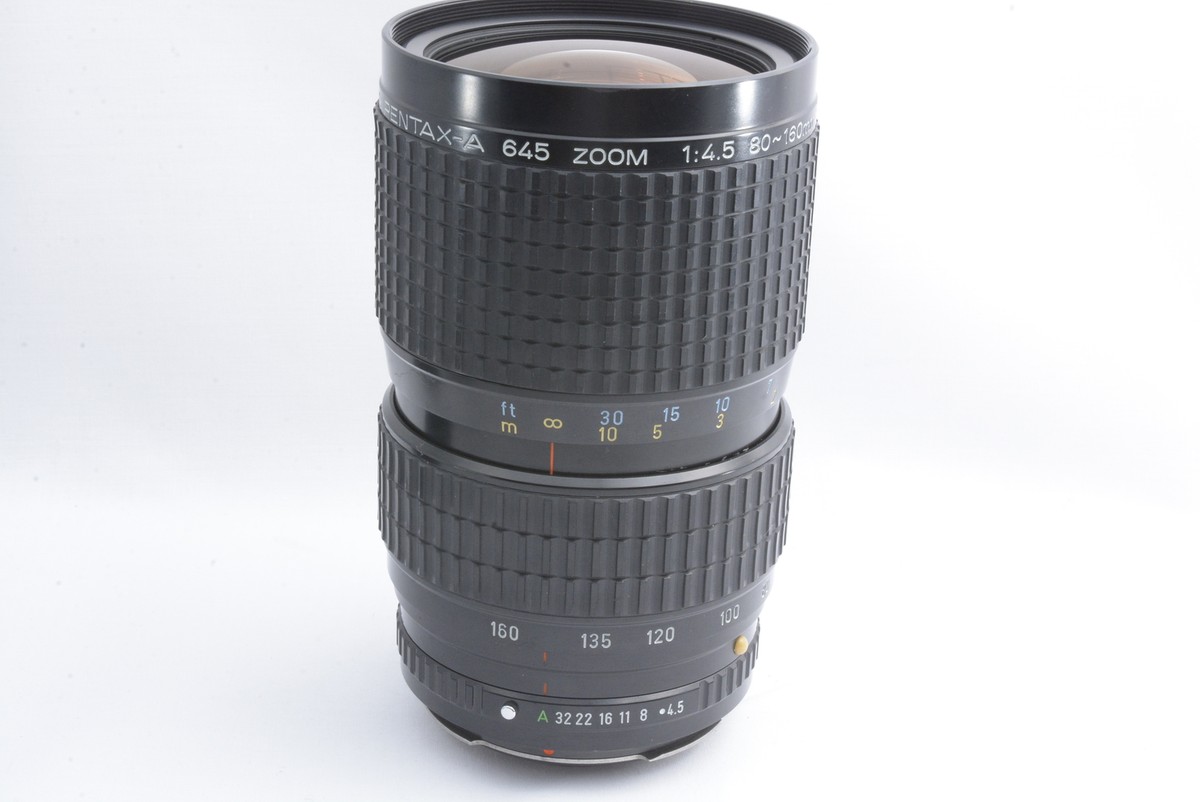 Near MINT】 SMC PENTAX A 645 Zoom 80-160mm F/4.5 MF Lens w/Caps