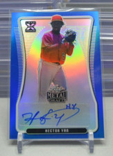 Hector Yan 2020 Leaf Metal Draft Blue Refractor 32/35 #BA-HY1 RC Auto Rookie 4-C